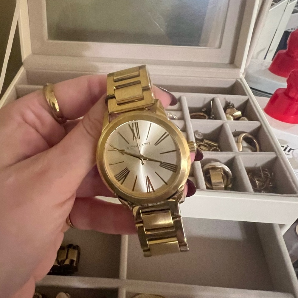 Women’s Michael Kors Gold Watch